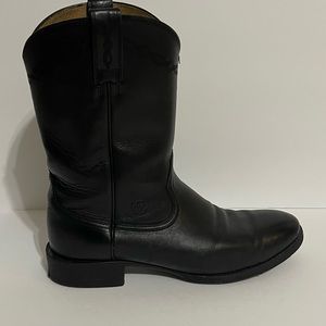 Ariat Men’s Size 11.5 D Heritage Roper Boots Western Cowboy 35501 Black Leather
